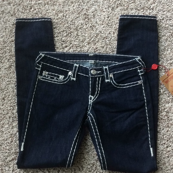 💥 TrueReligion Dark Washed Jeans 💥 - Picture 3 of 7